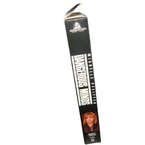 DANGEROUS MINDS Michelle Pfeiffer vintage VHS in original paper case - Picture 5 of 6